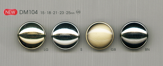 DM104 Metal Buttons For Elegant Shirts And Jackets DAIYA BUTTON