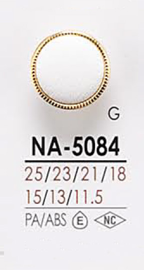 NA5084 Shell-style Cap And Close Post Button For Dyeing IRIS