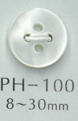 PH100 4 Hole Flat Shell Button Sakamoto Saji Shoten