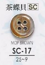SC17 Main Shell Button- Mother Of Pearl Shell IRIS