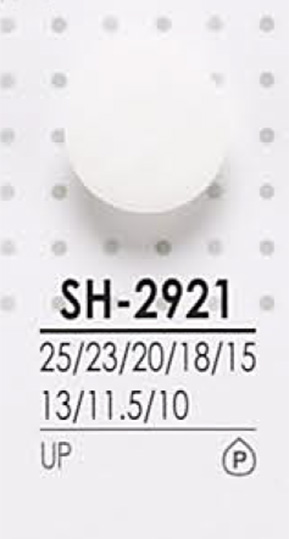 SH2921 Polyester Button For Dyeing IRIS
