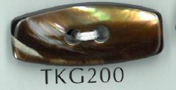 TKG200 2 Hole Duffle Shell Button Sakamoto Saji Shoten