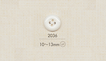 2036 DAIYA BUTTONS 4-hole Polyester Button DAIYA BUTTON