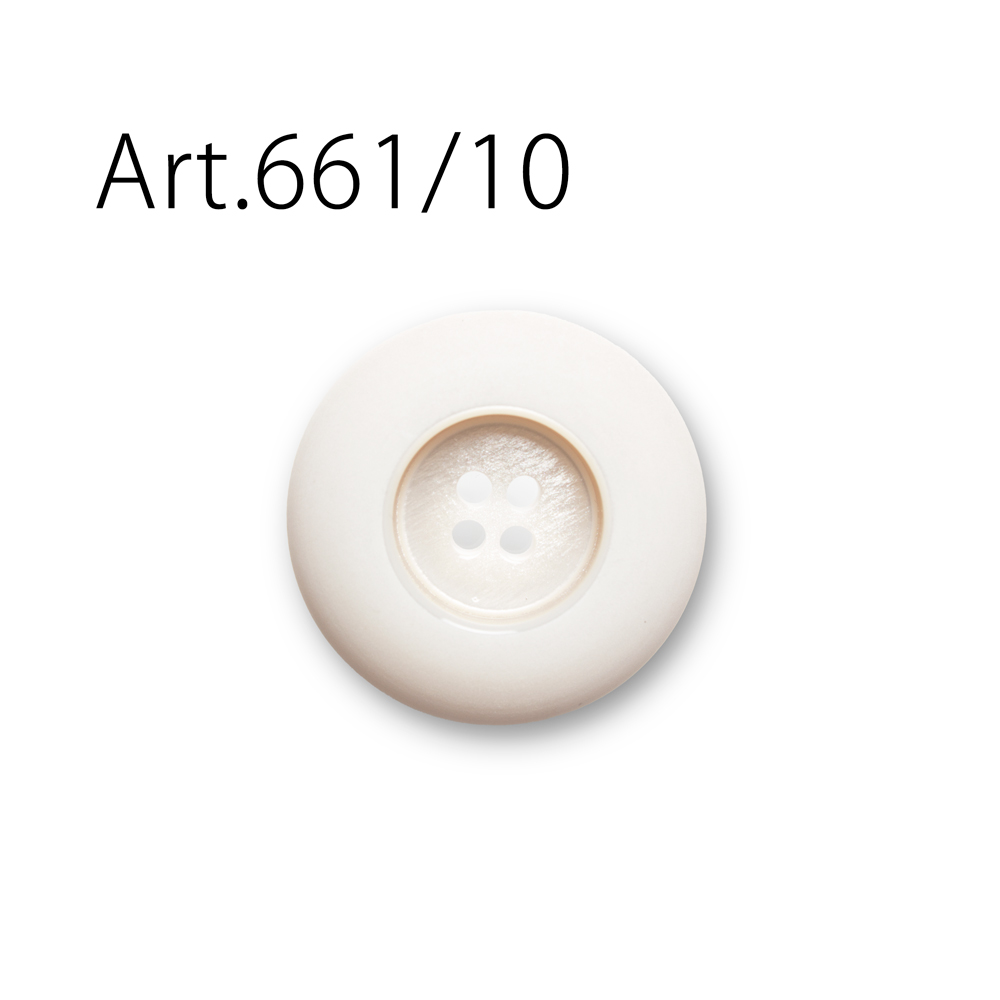 661/10 Polyester Button UBIC SRL