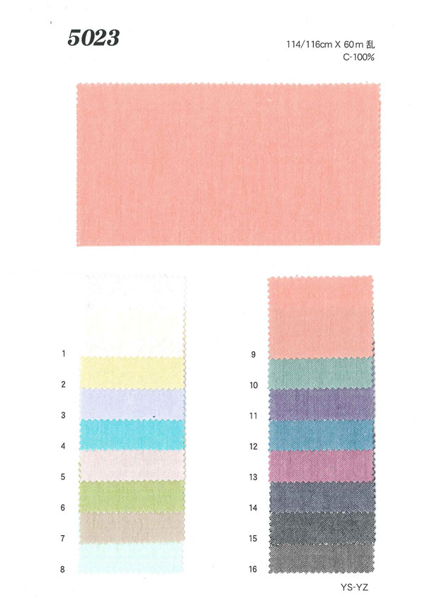 MU5023 Oxford[Textile / Fabric] Ueyama Textile