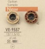VE9557 Wood-like 2-hole Button IRIS