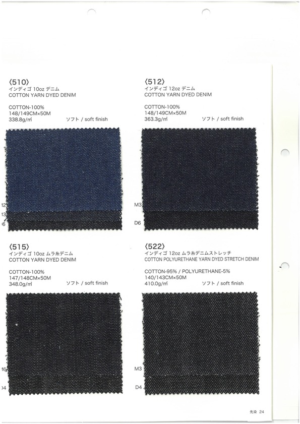 510 10oz Denim[Textile / Fabric] VANCET