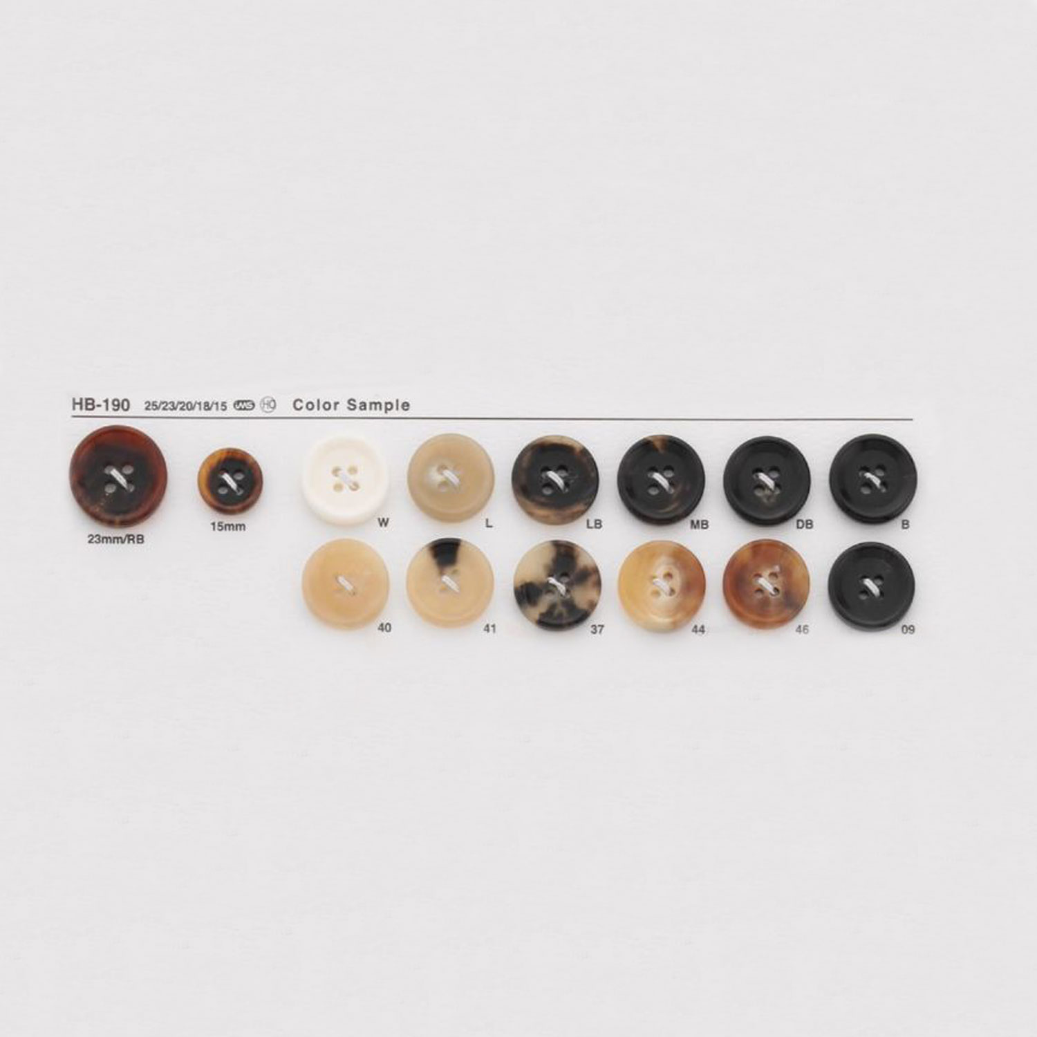 HB190 Real Buffalo Horn Button For Jackets And Suits IRIS