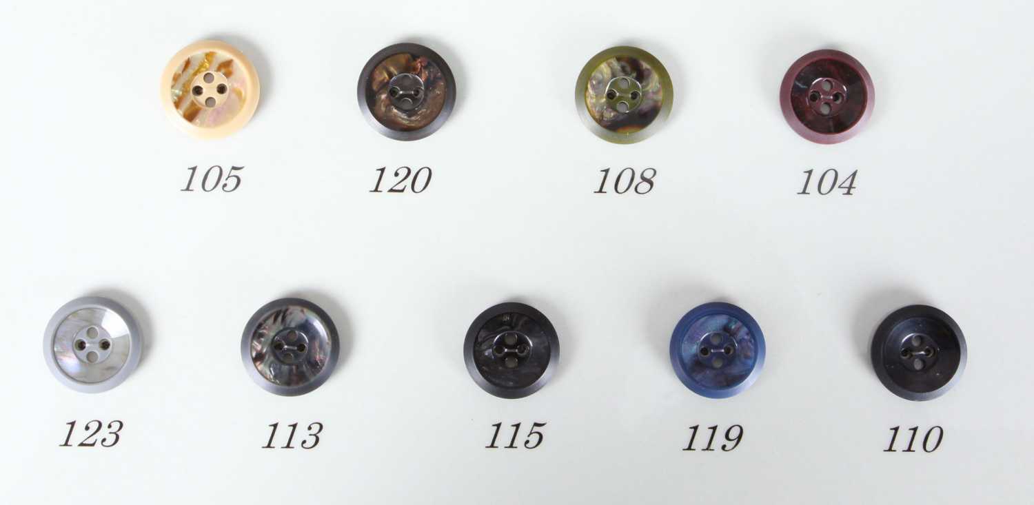 1527 Polyester Buttons For Suits And Jackets Made In Italy UBIC SRL