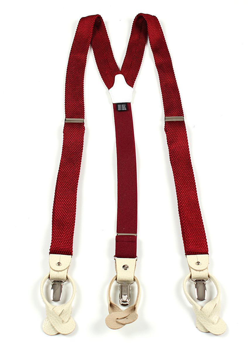 VAR-M3 BRETELLE &amp; BRACES Tricot Knit Suspenders[Formal Accessories] Bretelle &amp; Braces