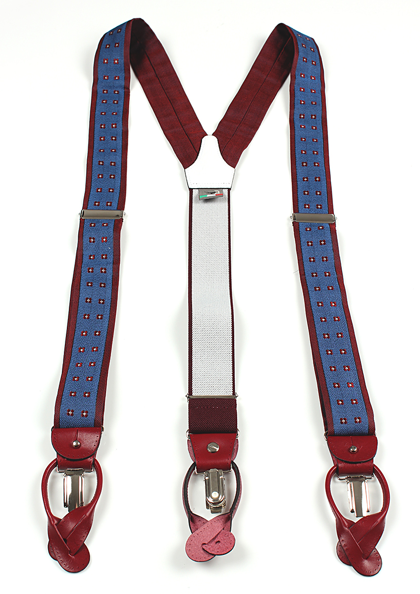 VAR-0162 BRETELLE &amp; BRACES Small Pattern Suspenders[Formal Accessories] Bretelle &amp; Braces