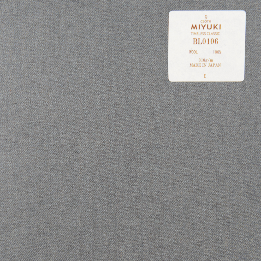 BL0106 Timeless Classic Classic Plain Light Gray[Textile] Miyuki Keori (Miyuki)