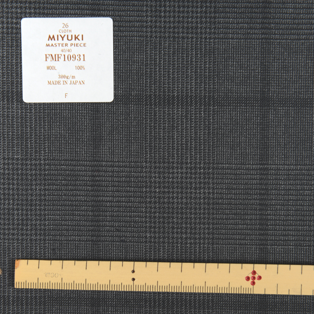 FMF10931 Masterpiece 40/40 Glen Check Charcoal Gray[Textile] Miyuki Keori (Miyuki)