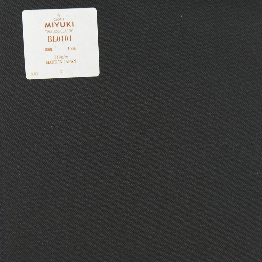 BL0101 Timeless Classic Classic Plain Black[Textile] Miyuki Keori (Miyuki)