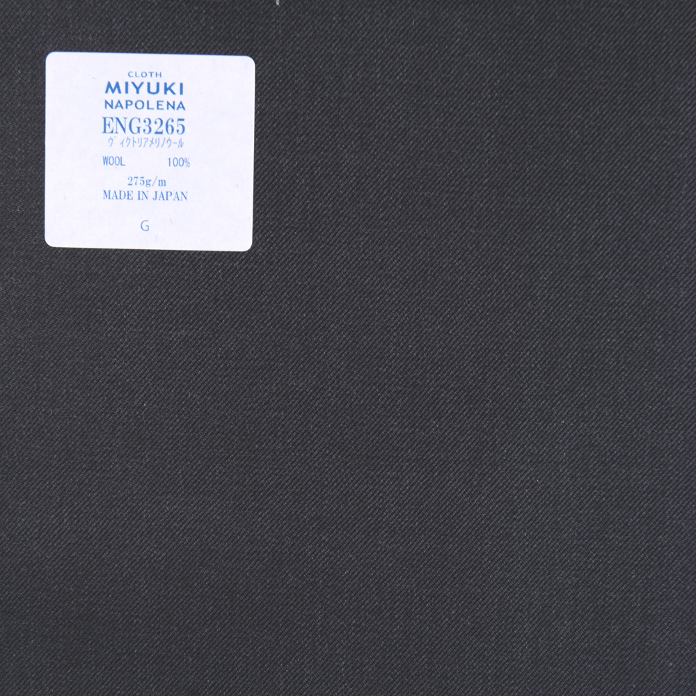 ENG3265 Prestige Line Victoria Merino Wool Used Napolena Charcoal Gray[Textile] Miyuki Keori (Miyuki)