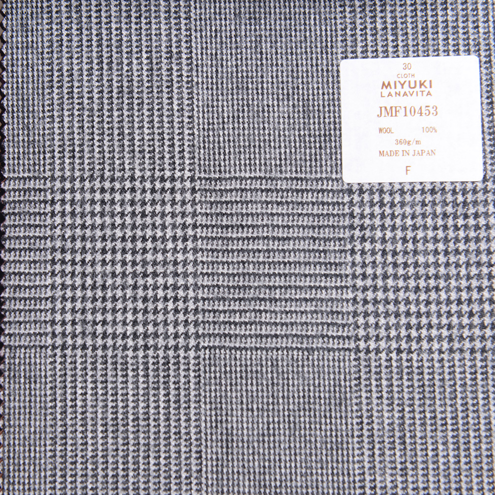 JMF10453 Lana Vita Collection Glen Check Gray[Textile] Miyuki Keori (Miyuki)