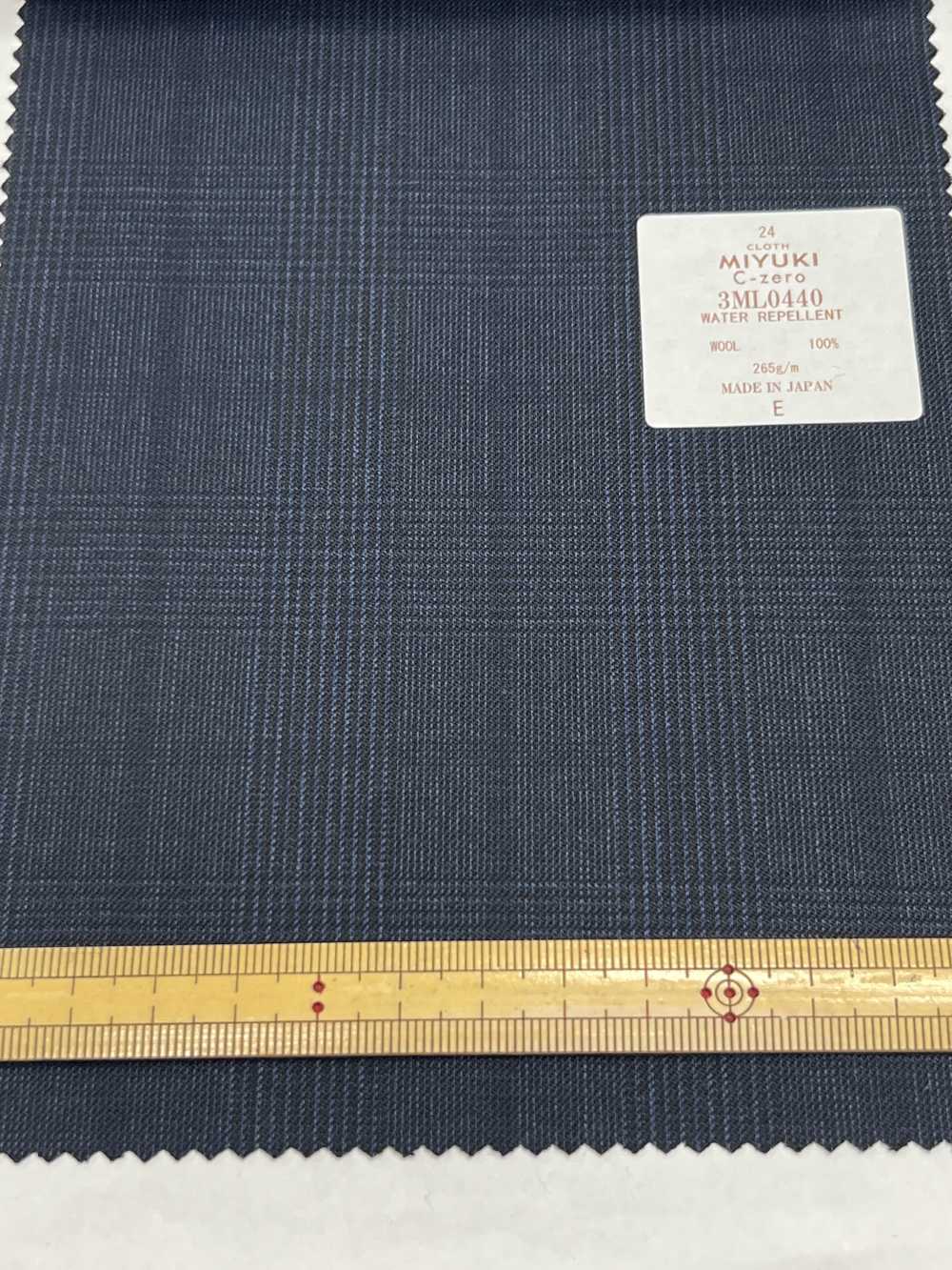 3ML0440 Comfort Sea Zero WATER REPELLENT Glen Check Navy Blue[Textile] Miyuki Keori (Miyuki)