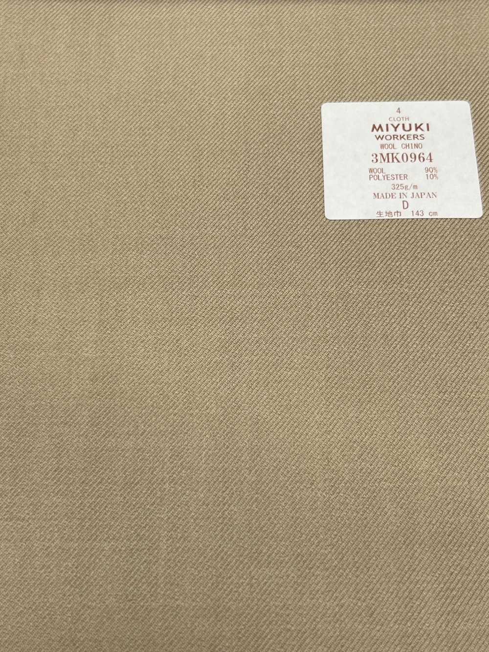 3MK0964 Creative Workers Wool Chino Plain Beige[Textile] Miyuki Keori (Miyuki)