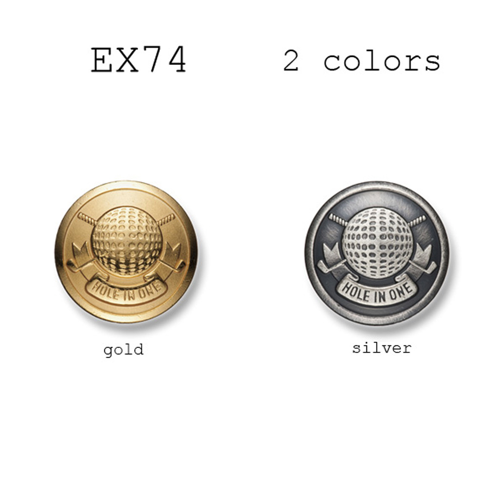 EX74 Metal Buttons For Domestic Suits And Jackets Yamamoto(EXCY)