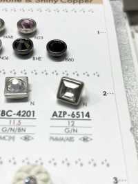 AZP6514 Crystal Stone Button IRIS Sub Photo