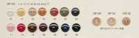 OP150 Colorful 4-hole Simple Polyester Button DAIYA BUTTON Sub Photo