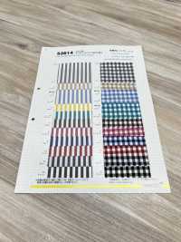 53614 T / C20s Gingham / Striped Anti-pill Processing[Textile / Fabric] VANCET Sub Photo