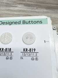 KR819 Black &amp; Dyeing Shirt Button IRIS Sub Photo