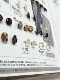 VC9783 Shell-like Pin Curl Button For Dyeing IRIS Sub Photo