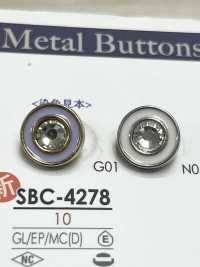 SBC4278 Metal Button For Dyeing IRIS Sub Photo