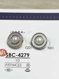 SBC4279 Metal Button For Dyeing IRIS Sub Photo