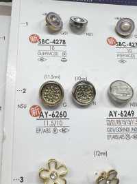 AY6260 Metal Button For Dyeing IRIS Sub Photo