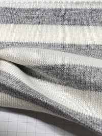 108 Yarn-dyed 40/2 Cotton Jersey Horizontal Stripes[Textile / Fabric] VANCET Sub Photo