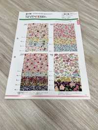 6116 SEVENBERRY Broadcloth Flower Collection[Textile / Fabric] VANCET Sub Photo