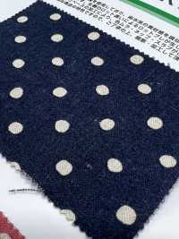 88185 Linen Cotton Linen Canvas Polka Dot Check Stripe[Textile / Fabric] VANCET Sub Photo
