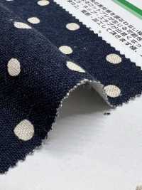 88185 Linen Cotton Linen Canvas Polka Dot Check Stripe[Textile / Fabric] VANCET Sub Photo