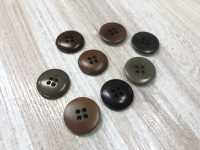 NUT-910 Natural Material Nut 4 Hole Button IRIS Sub Photo