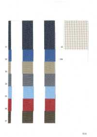MU5034 Stripe Check[Textile / Fabric] Ueyama Textile Sub Photo