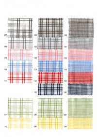 1120 Stripe Check[Textile / Fabric] Ueyama Textile Sub Photo
