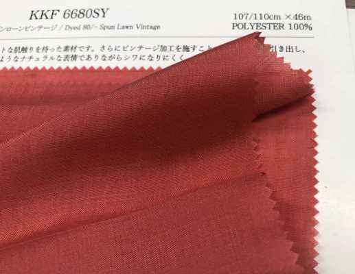 KKF6680SY 80 Spun Lawn Vintage[Textile / Fabric] Uni Textile Sub Photo