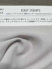 KKF3584FS New Venus Back Satin Sandwash Surface Stretch[Textile / Fabric] Uni Textile Sub Photo