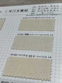 K1422 Fujikinbai Cotton Double Weave Kibata[Textile / Fabric] Fuji Gold Plum Sub Photo