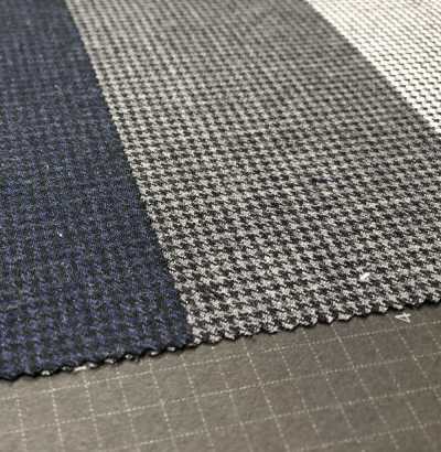 2-33754 CORDURA COMBATWOOL Milled Saxony Houndstooth[Textile / Fabric] Takisada Nagoya Sub Photo