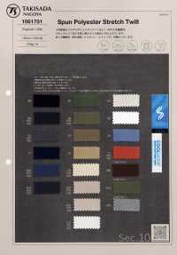 1061701 Cotton-like Polyester COOLMAX Twill[Textile / Fabric] Takisada Nagoya Sub Photo