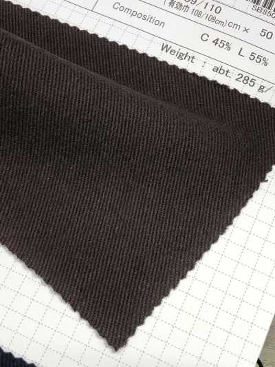 SB8501 Cotton Linen Drill Vintage Finish[Textile / Fabric] SHIBAYA Sub Photo