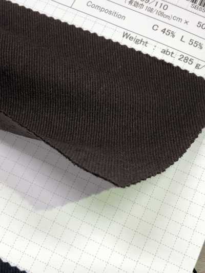 SB8501 Cotton Linen Drill Vintage Finish[Textile / Fabric] SHIBAYA Sub Photo