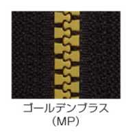 3VSMPC Vislon&#174; Metallic Zipper Size 3 Golden Brass Close YKK Sub Photo