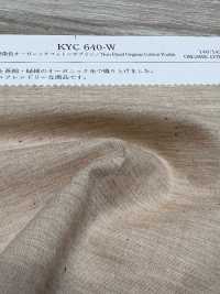 KYC640-W Undyed Organic Cotton Poplin[Textile / Fabric] Uni Textile Sub Photo
