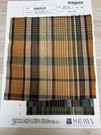 SB60545 1/60 Linen Big Check[Textile / Fabric] SHIBAYA Sub Photo