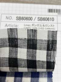 SB60600 Linen Gingham[Textile / Fabric] SHIBAYA Sub Photo