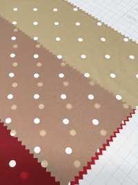 832 210 Nylon Polka Dot Print Taffeta[Textile / Fabric] VANCET Sub Photo